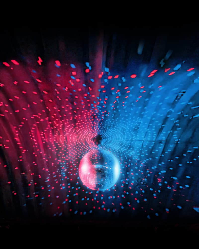 Disco Ball Dance Vibes by Tom Windeknecht — canvas wall art