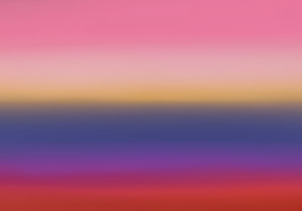 Vivid Gradient Horizon by Cesare Bellassai Art — canvas wall art