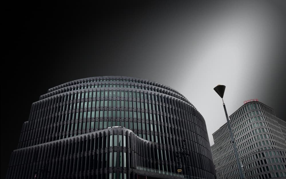 Sleek Modern Towers by Jorge Pimenta — canvas wall art