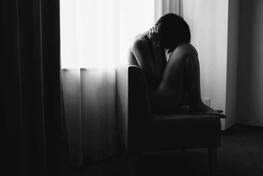 Pensive Woman by Window by Takaaki Ishikura — canvas wall art