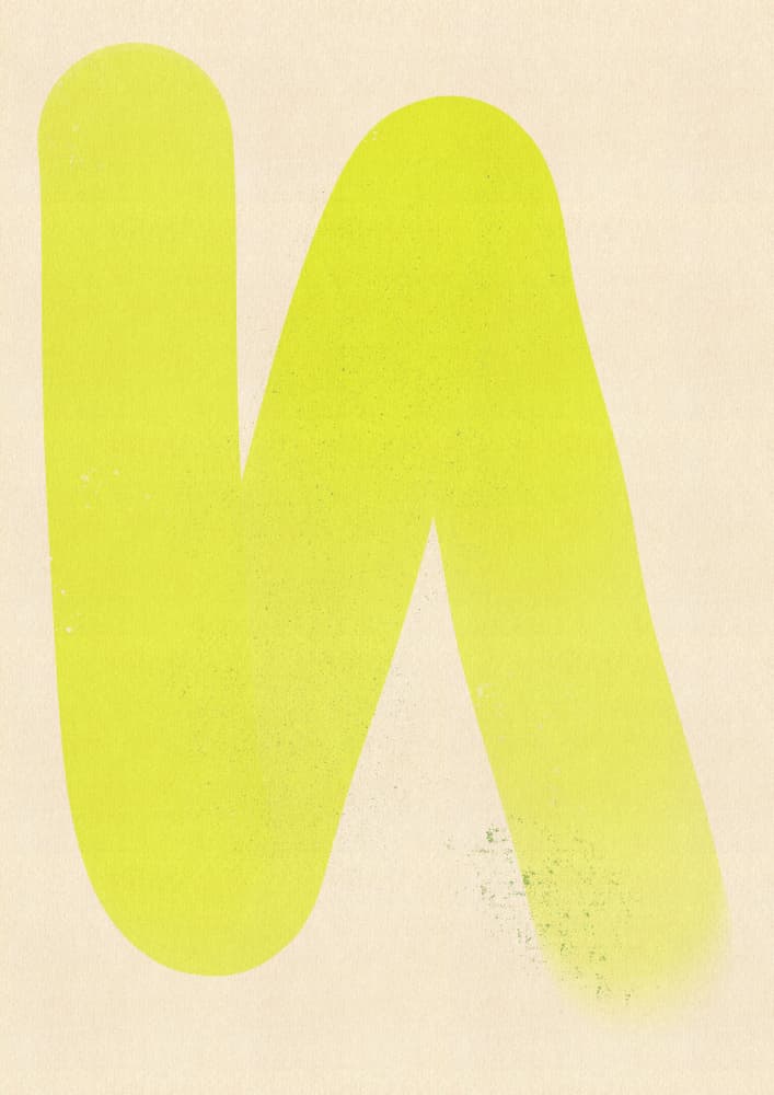 Vibrant Abstract Stroke by Nicholas — canvas wall art