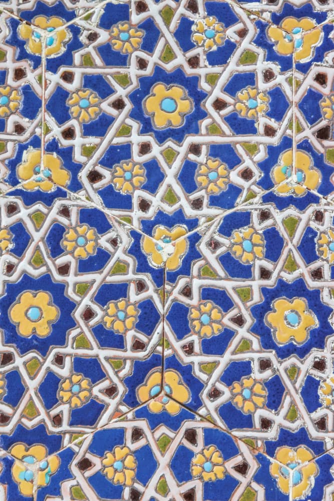 Islamic Tile Pattern by Photolovers — canvas wall art