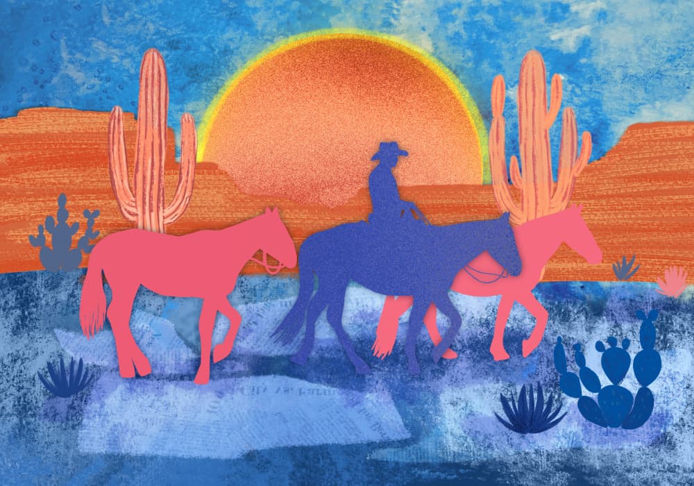 Cowboy Desert Journey