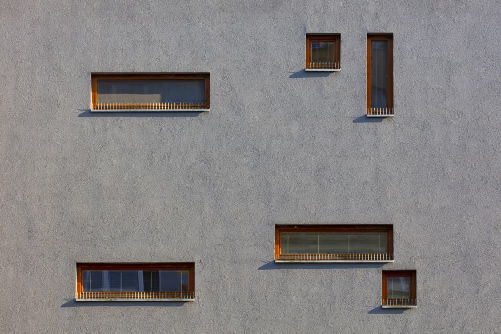 Modern Geometric Windows by Peter Hrabinsky — canvas wall art