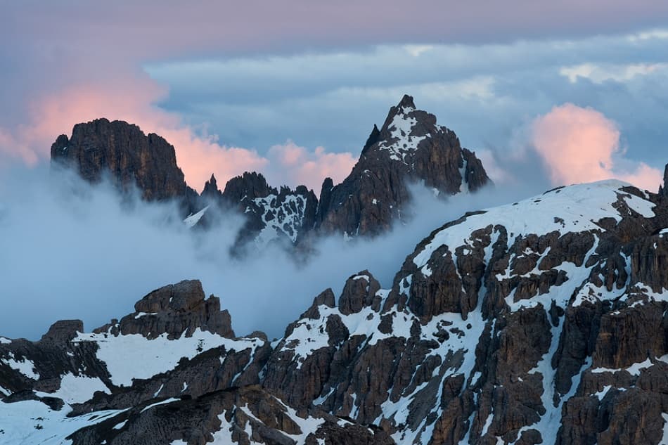 Misty Mountain Glow by Karsten Wrobel — canvas wall art