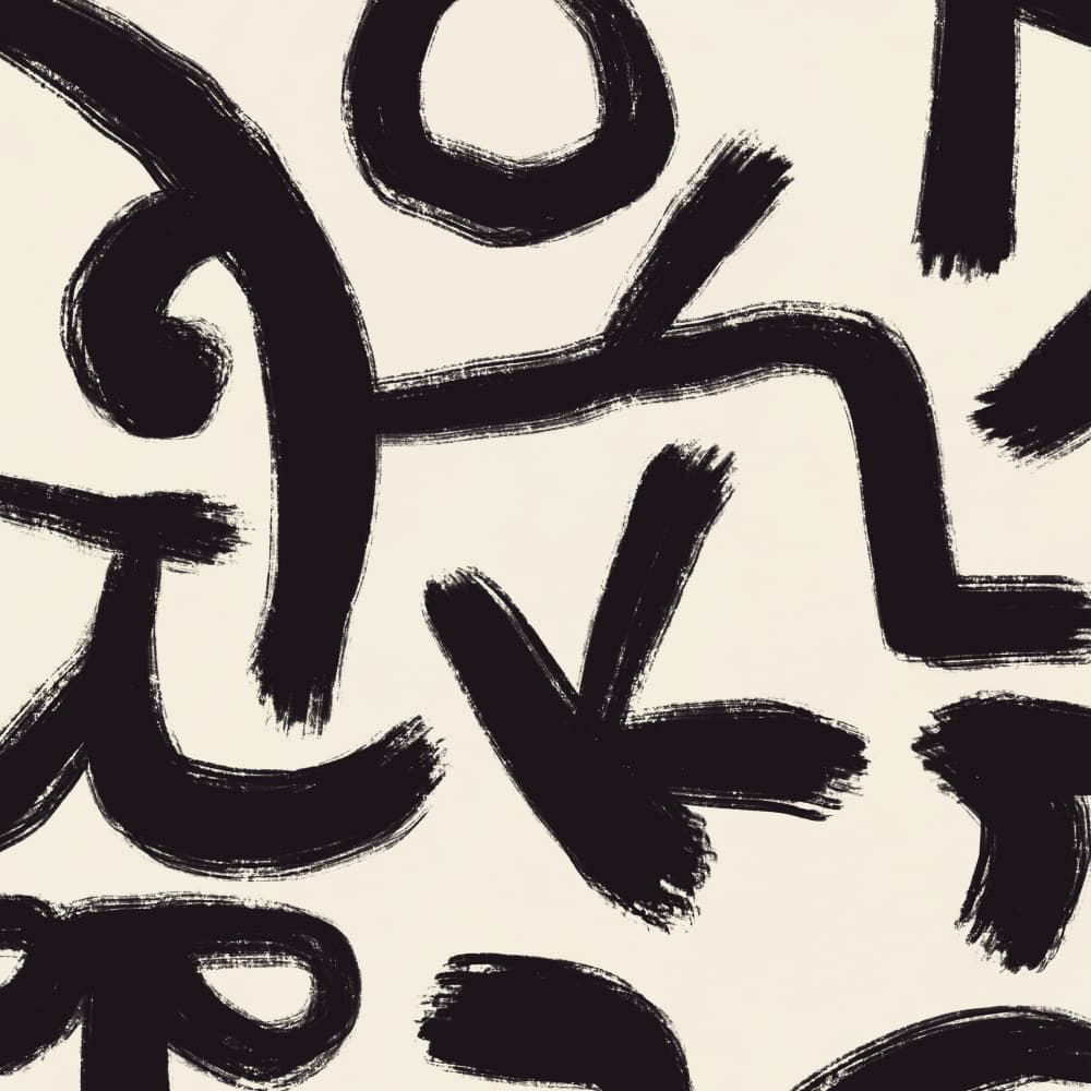 Bold Abstract Strokes by Little Dean — canvas wall art