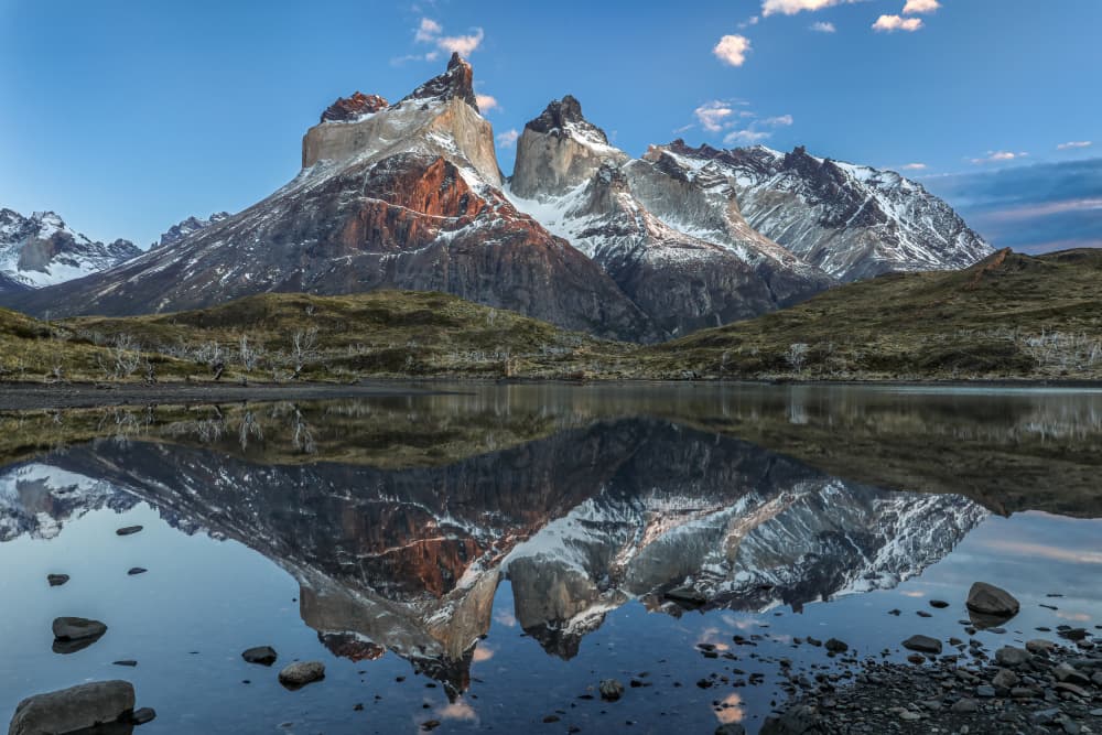 Reflected Mountain Peaks by Mark Strom — canvas wall art