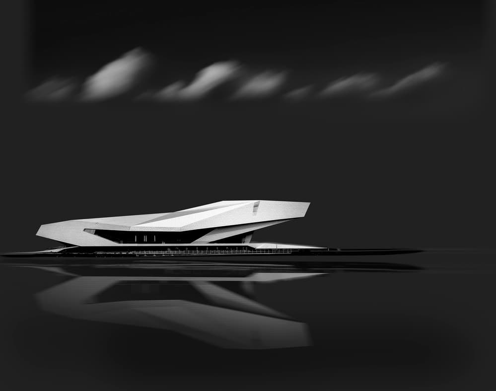 Sleek Modern Reflection by Greetje van Son — canvas wall art