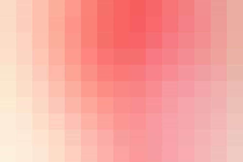 Warm Pixel Gradient by amini54 — canvas wall art