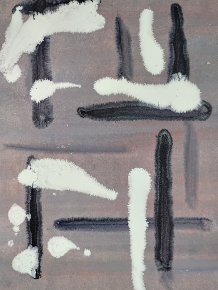 Abstract Flowing Shapes by Michael Cross — canvas wall art