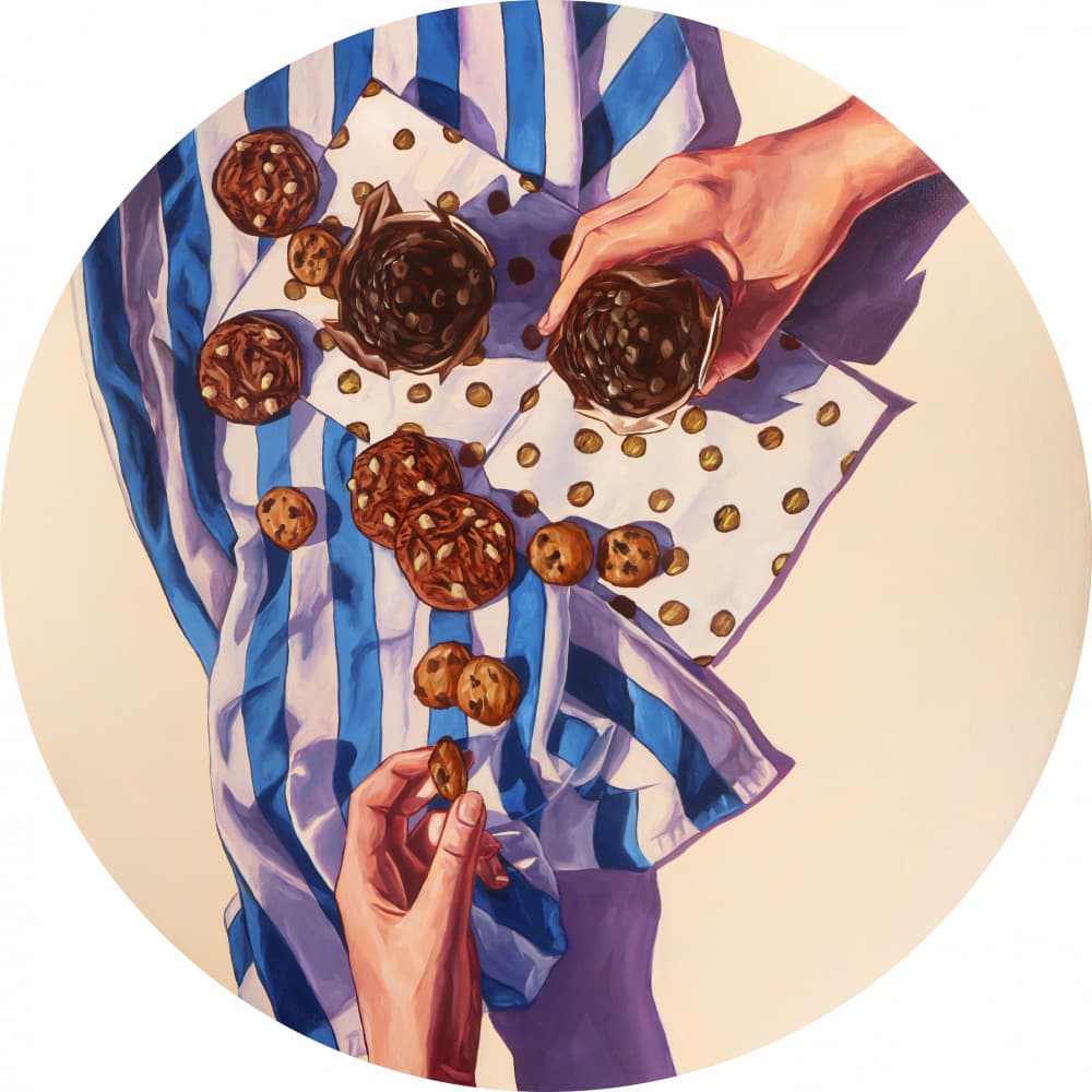 Sharing Sweet Treats by Anna Zdanowicz — canvas wall art