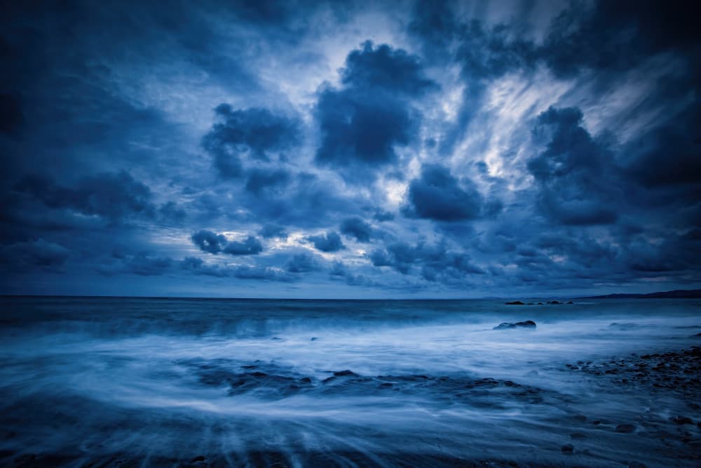 Dramatic Coastal Twilight by Takafumi Yamashita — canvas wall art