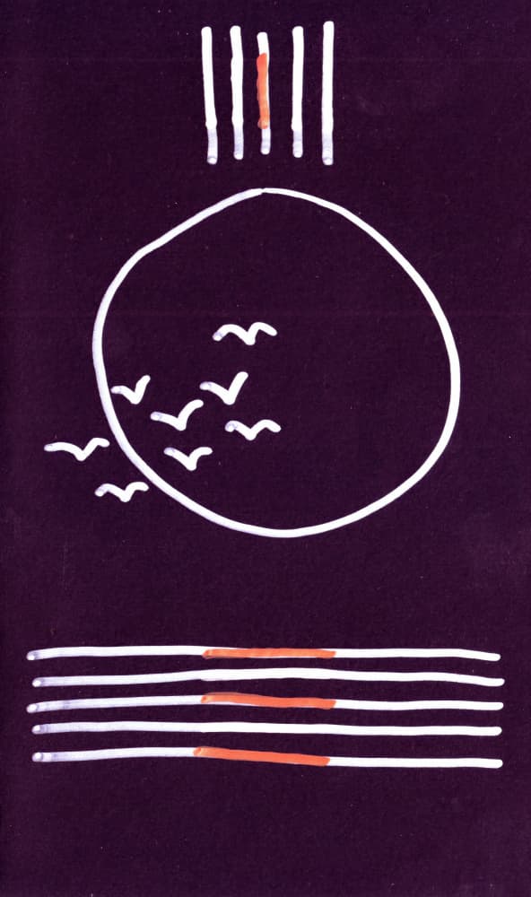 Orange Horizon Flight by Rafal Kulik — canvas wall art