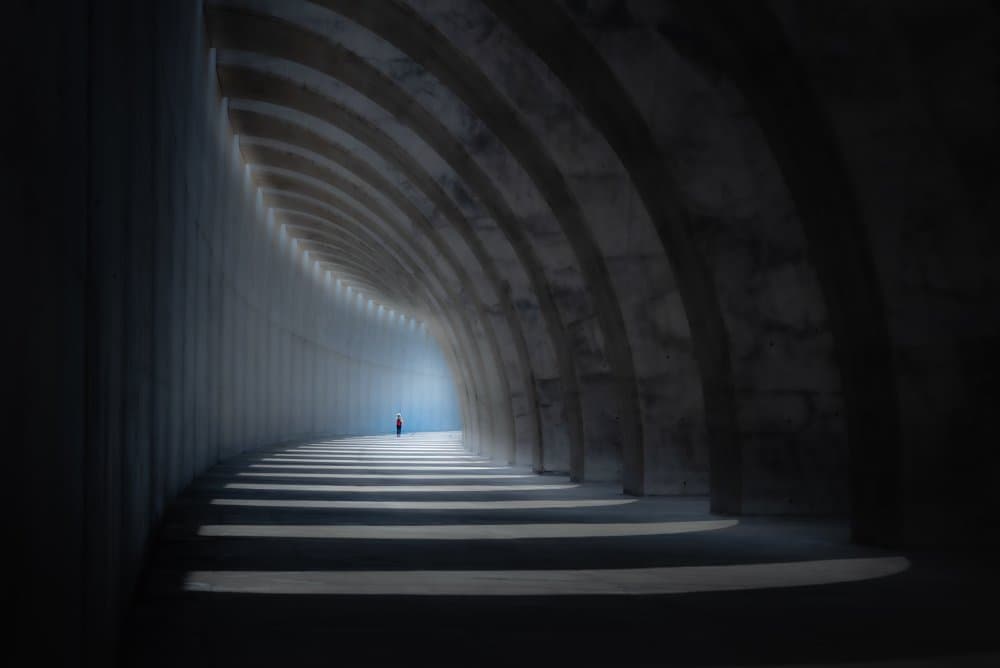 Journey Towards the Light by Andy Dauer — canvas wall art