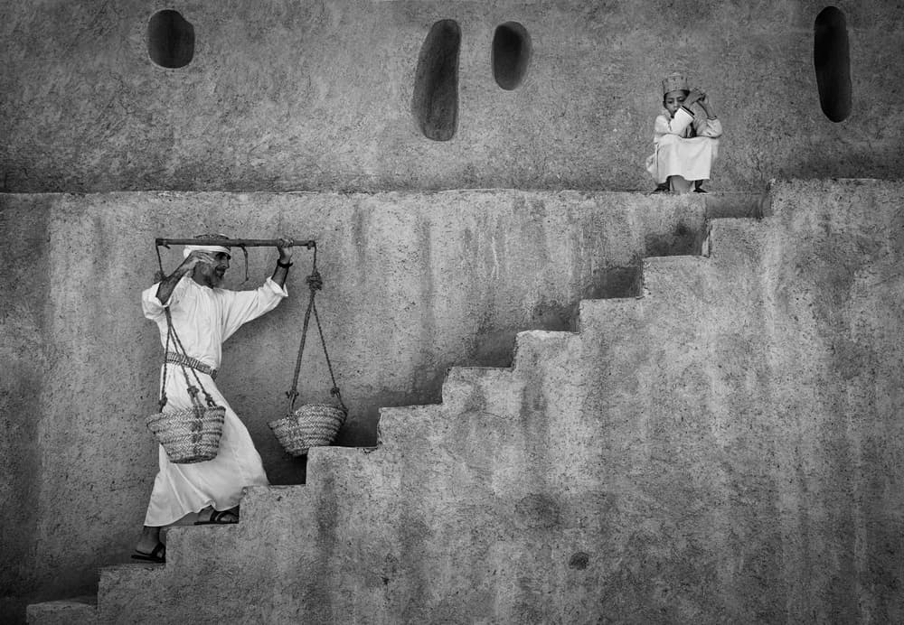 Traditional Village Labor by Haitham AL Farsi — canvas wall art