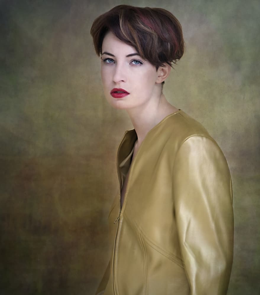 Golden Gaze by kenp — canvas wall art
