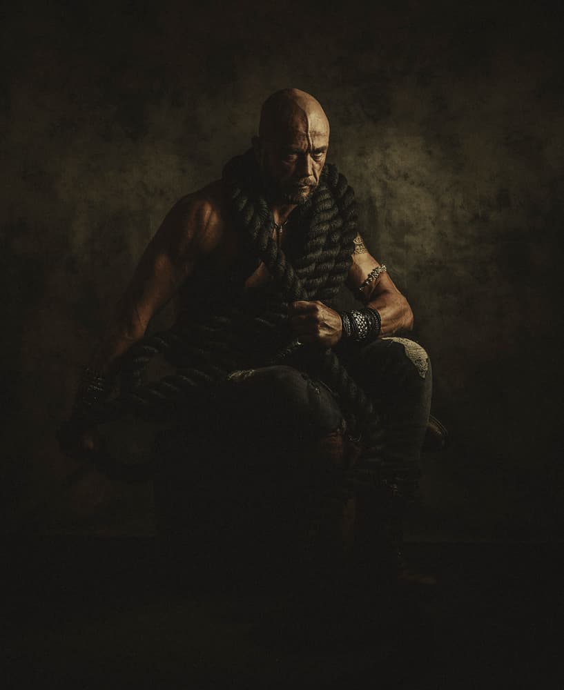 Intense Warrior by gNo — canvas wall art