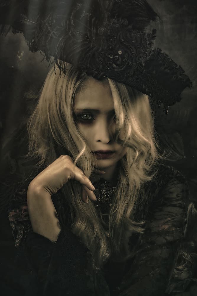 Dark Fantasy Portrait by KOIKI — canvas wall art