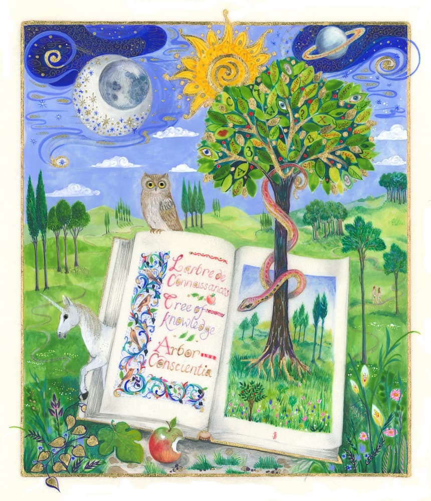 Tree of Knowledge by Isabelle Brent — canvas wall art