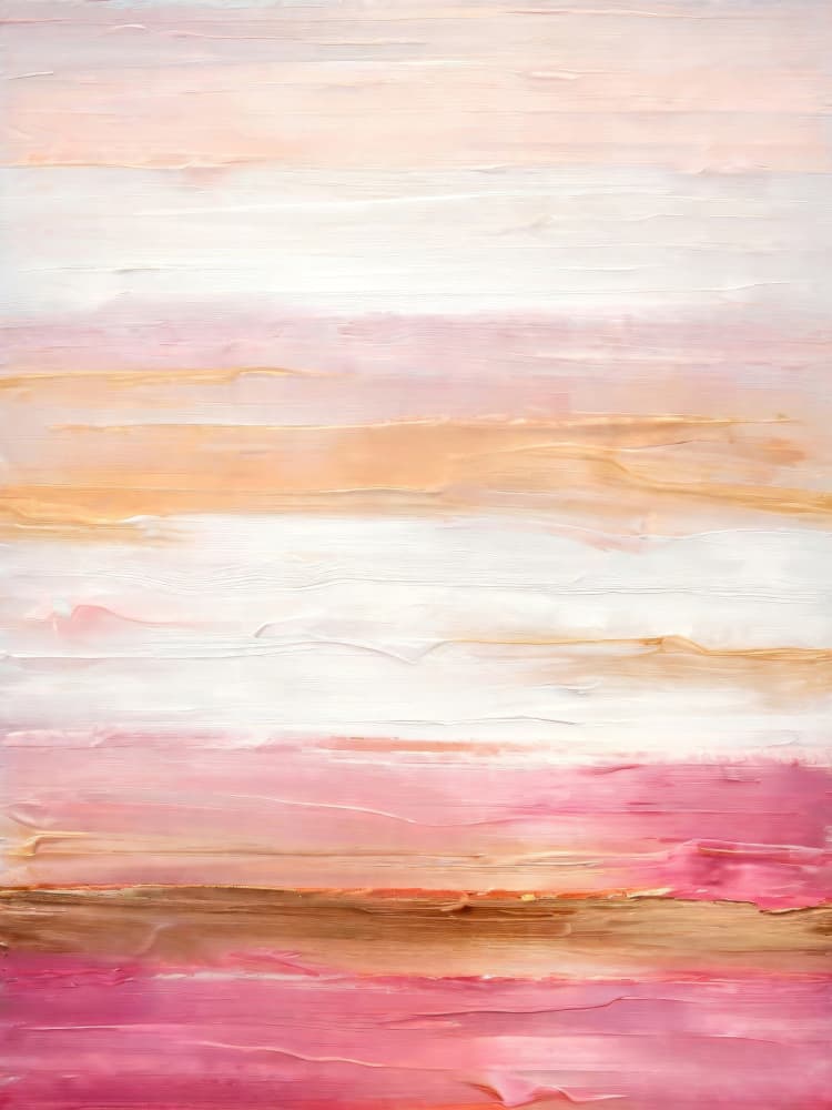 Soft Pink Abstraction by Alpenglow Workshop — canvas wall art