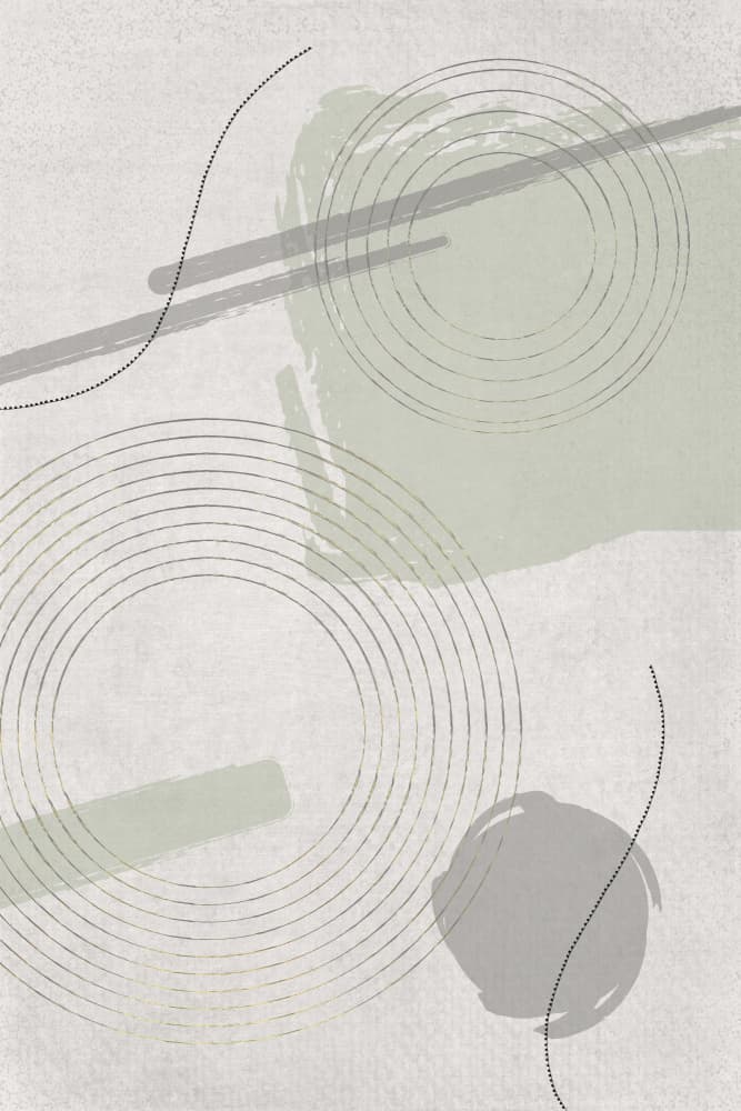 Modern Abstract Shapes by Melanie Viola — canvas wall art