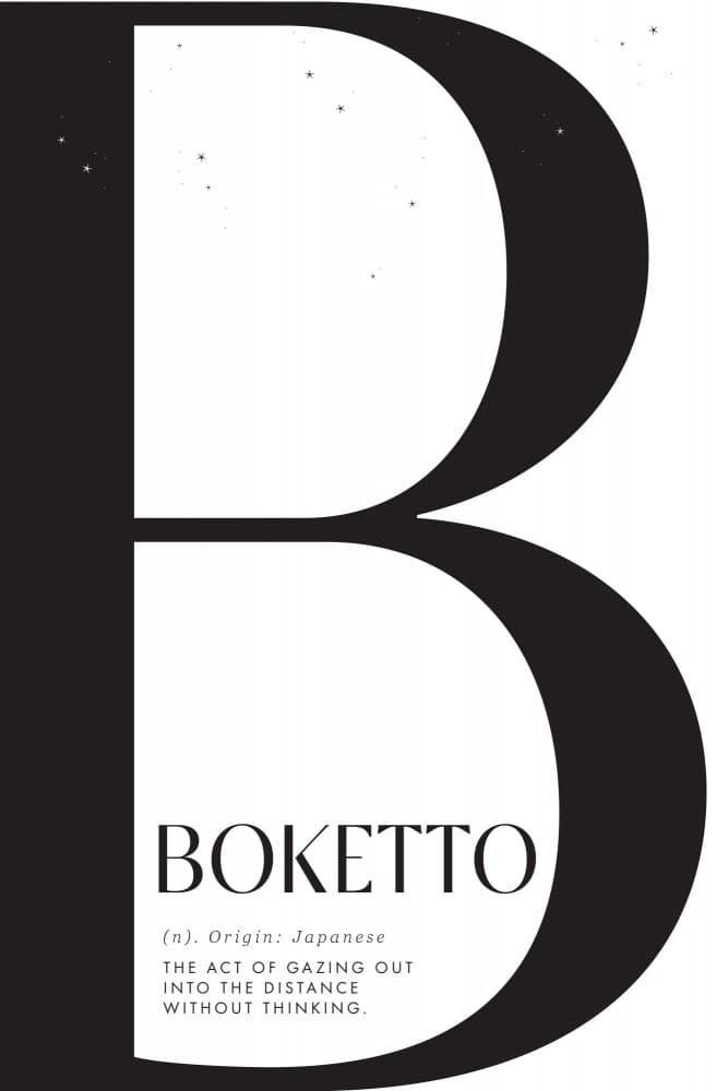 Boketto definition gazing out into the distance by Rosana Laiz Blursbyai — canvas wall art