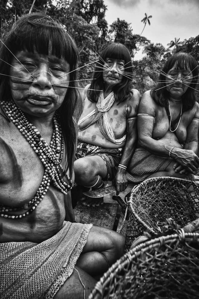 Amazon Tribal Women by Pavol Stranak — canvas wall art
