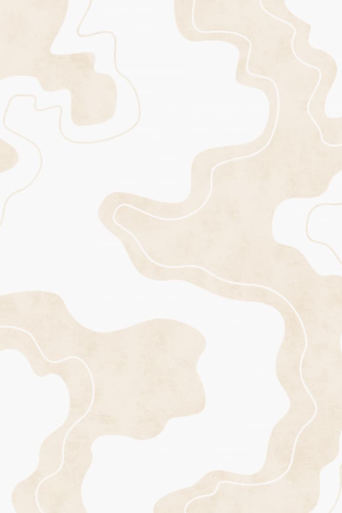 Wavy Abstract Shapes by Karen Menzenbach — canvas wall art