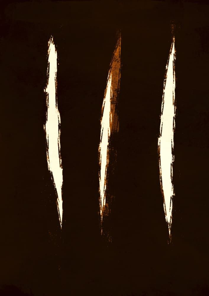 Scratched by Treechild — canvas wall art