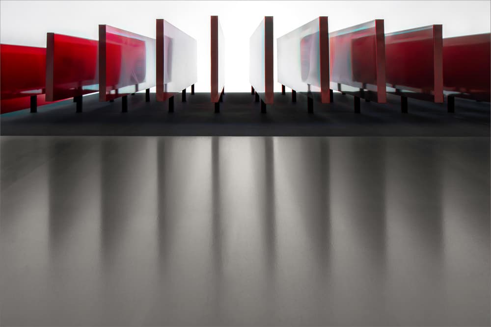 Modern Panel Reflections by Gilbert Claes — canvas wall art