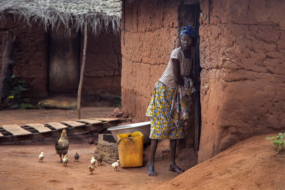 African Village Life by Emel Sefer — canvas wall art