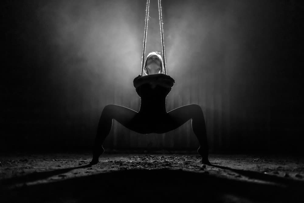 Suspended Grace by Leszek Paradowski — canvas wall art