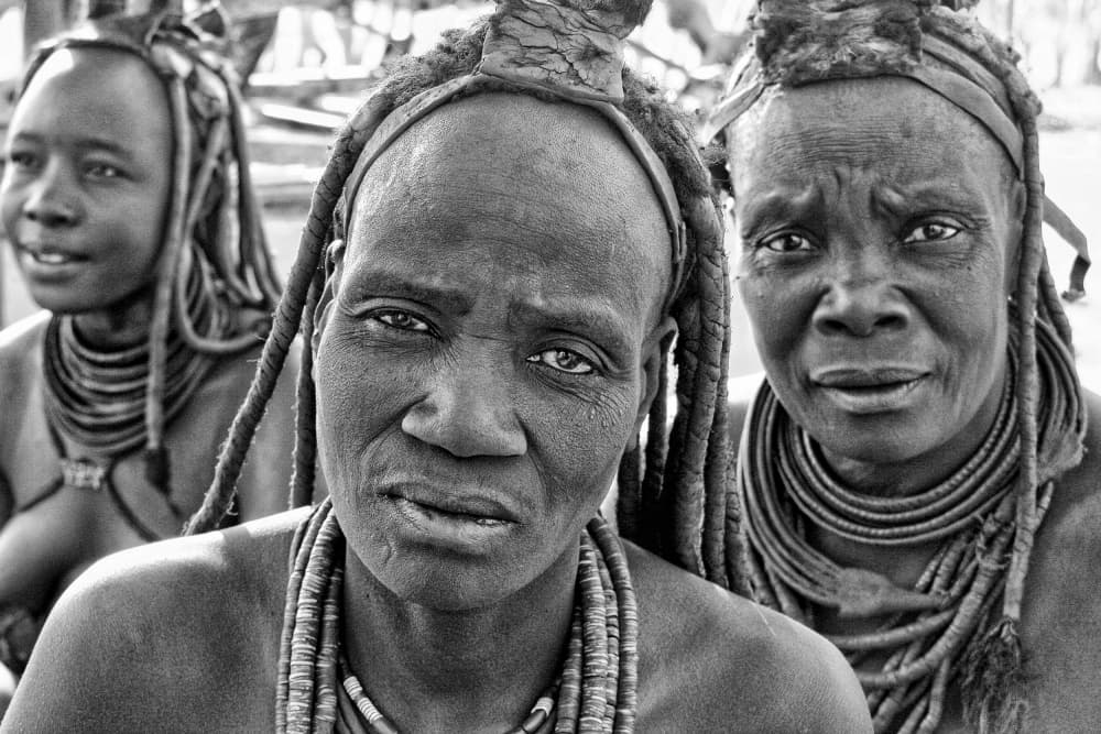 African Tribal Women by Joxe Inazio Kuesta Garmendia — canvas wall art