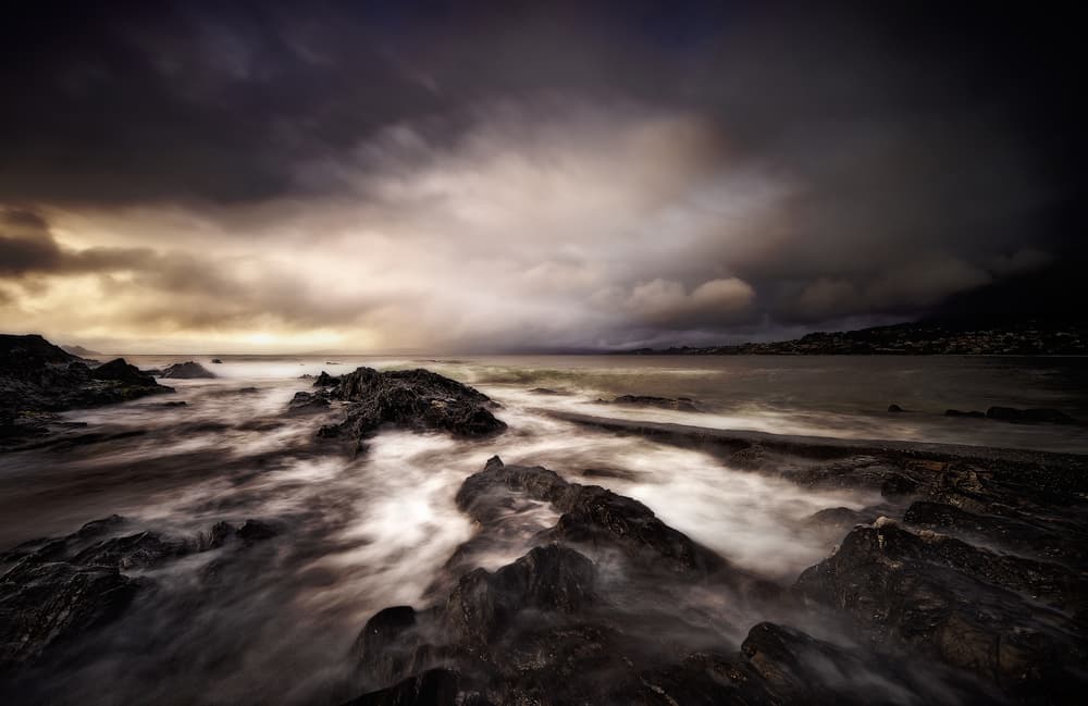 Ethereal Coastal Storm by Santiago Pascual Buye — canvas wall art