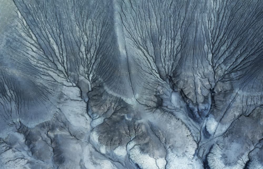 Aerial Earth Patterns by Joanna W — canvas wall art
