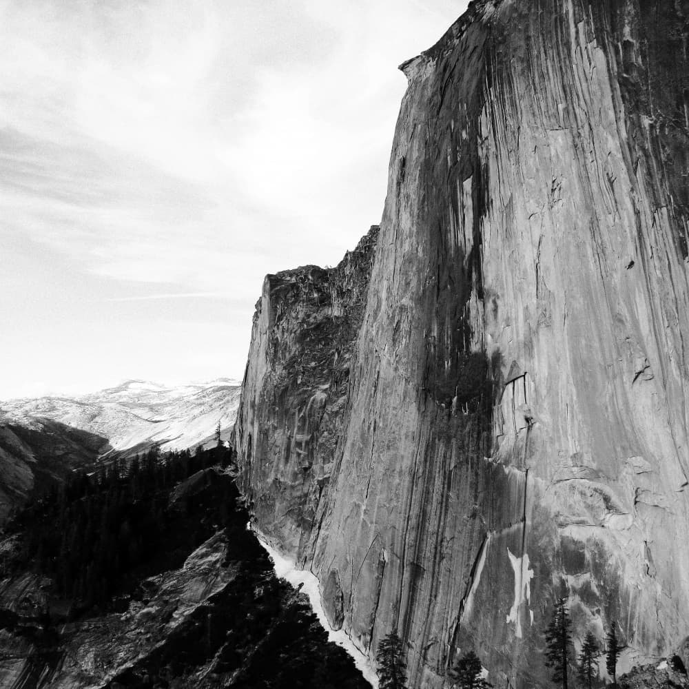 Majestic Mountain Cliff Path by Gemma Bardot — canvas wall art