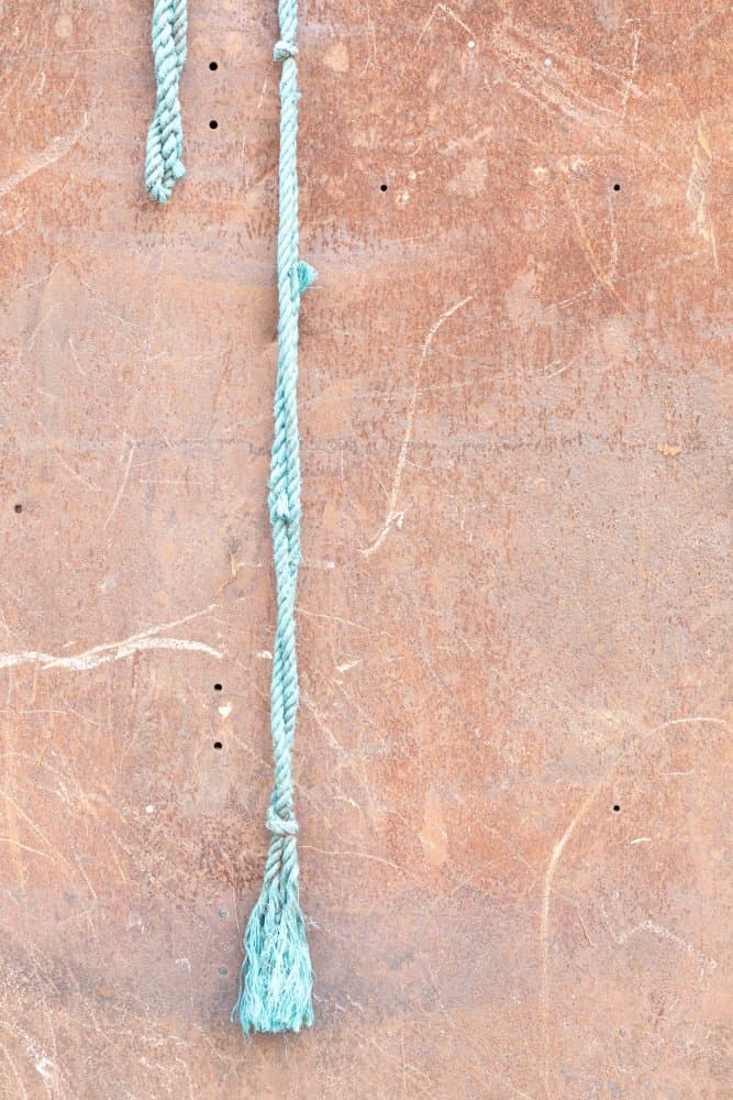 Aged Blue Rope by Pictufy Studio III — canvas wall art