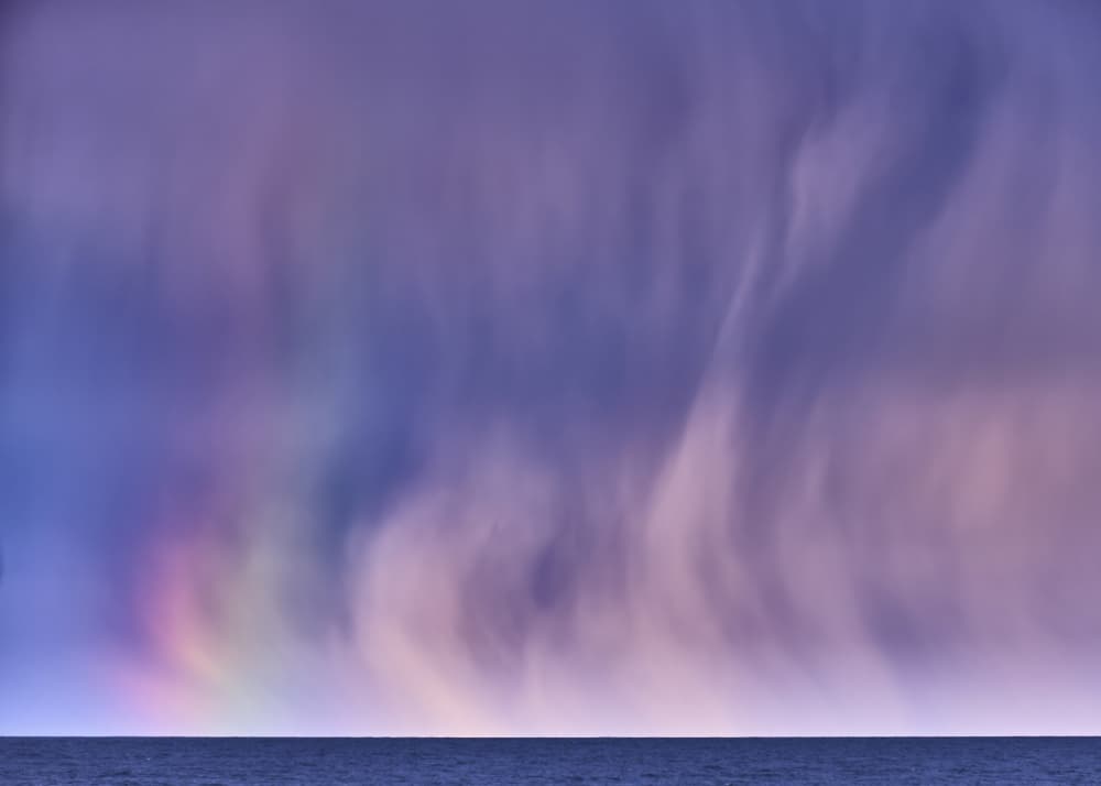 Pastel Sky Rainbow by Hamed Bank — canvas wall art