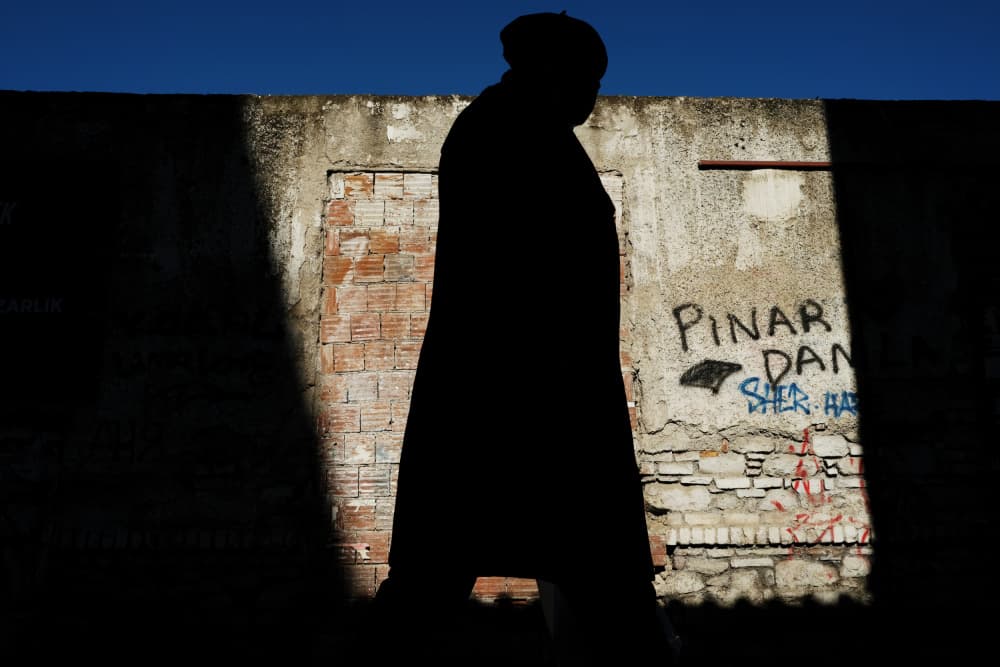 Urban Wall Silhouette by Ali Ayer — canvas wall art
