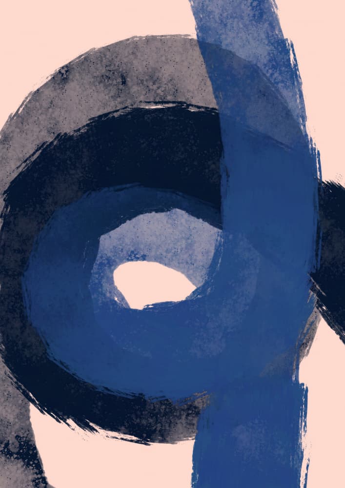 Blueloop by Treechild — canvas wall art