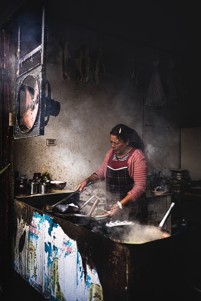 Steaming Wok Kitchen by Marco Tagliarino — canvas wall art