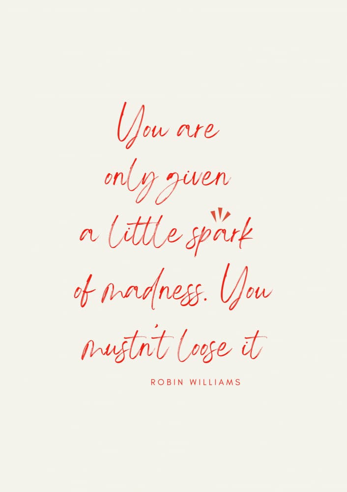 Little Spark Of Madness by ART of living — canvas wall art