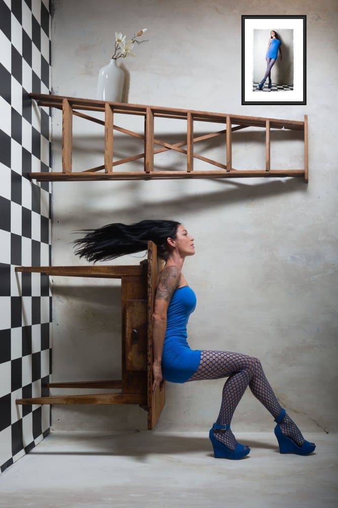Surreal Gravity Defiance by Ruth Franke — canvas wall art