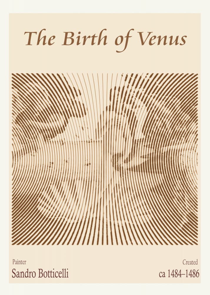 Venus Rises From Sea by Doa Project — canvas wall art