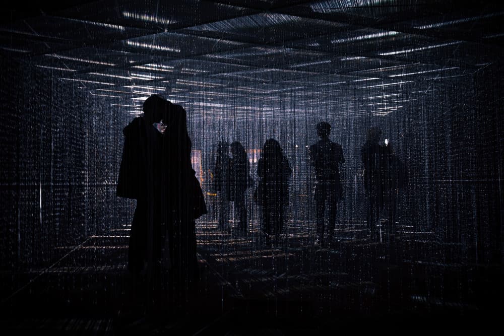 Romantic Grid Installation by Marco Tagliarino — canvas wall art
