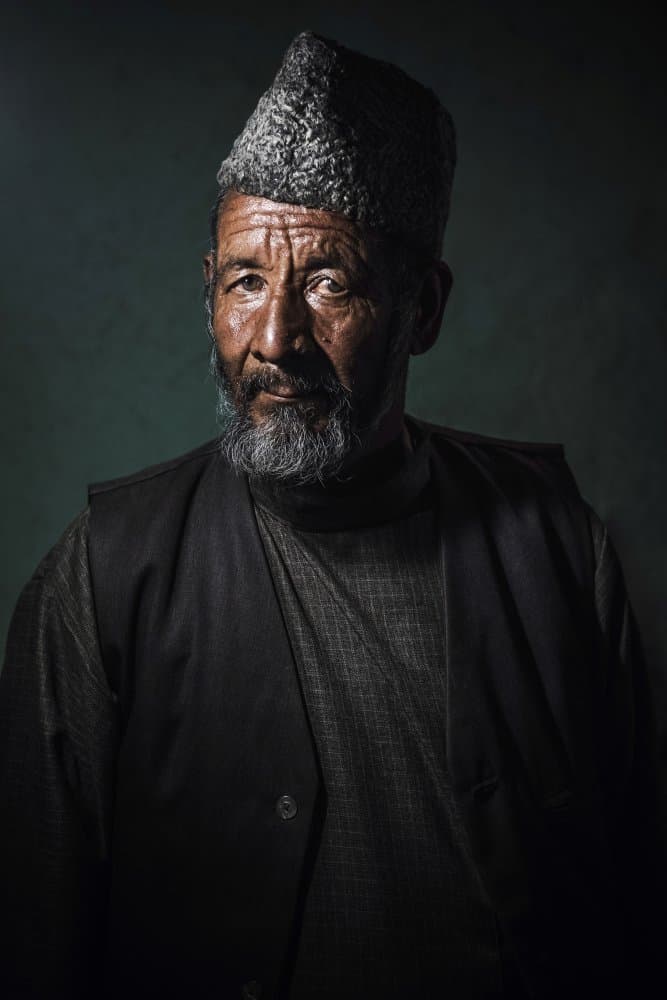 Dramatic Older Man by Saeed Dhahi — canvas wall art