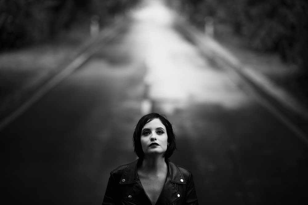 Solitary Road Gaze by Rui Caria — canvas wall art