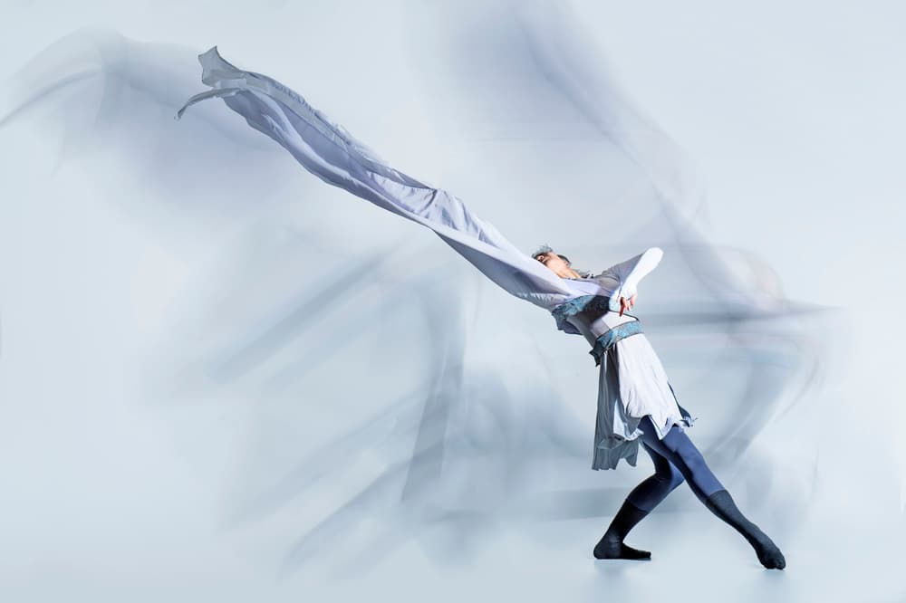 Ethereal Dance Motion by Rob Li — canvas wall art
