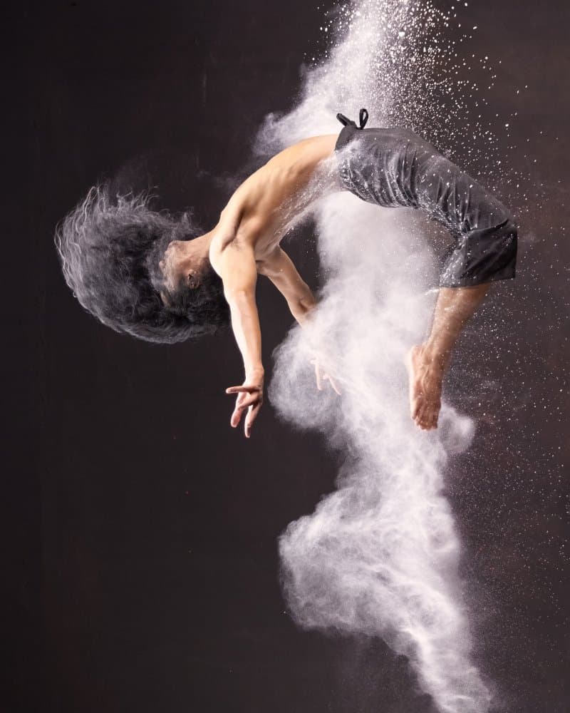 Dynamic Powder Dance by Lisdiyanto Suhardjo — canvas wall art