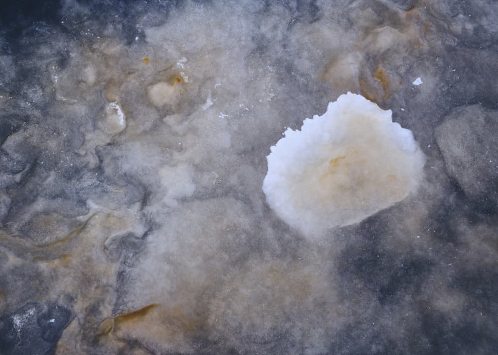 Ethereal Ice Flow by Hamed Bank — canvas wall art